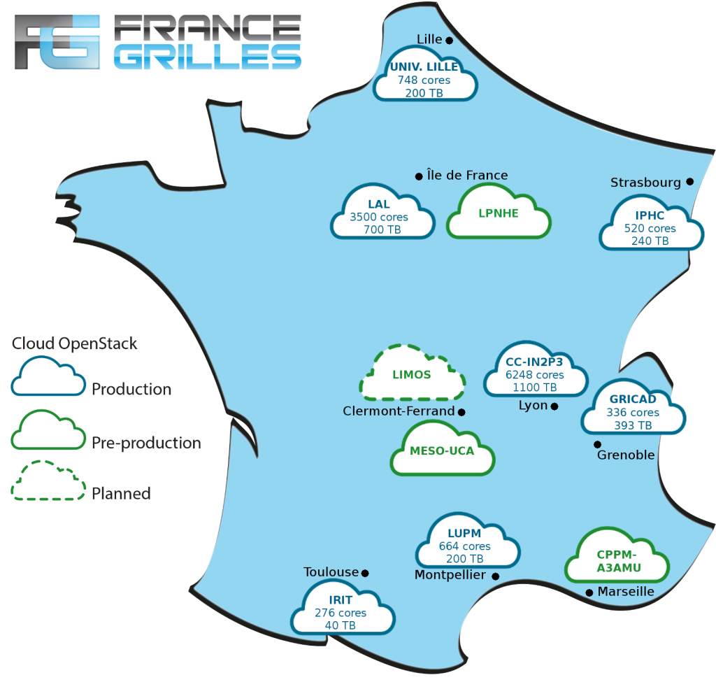 GRICAD cloud is now in production in the France Grilles cloud ...